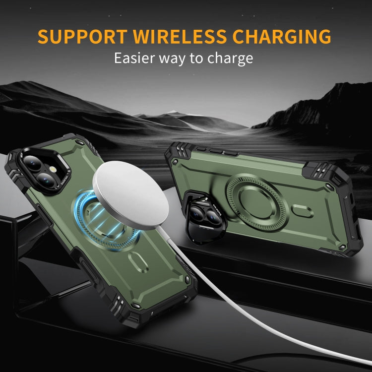 For iPhone 16 Lens Holder MagSafe Phone Case