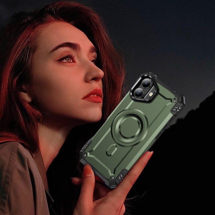 For iPhone 16 Lens Holder MagSafe Phone Case