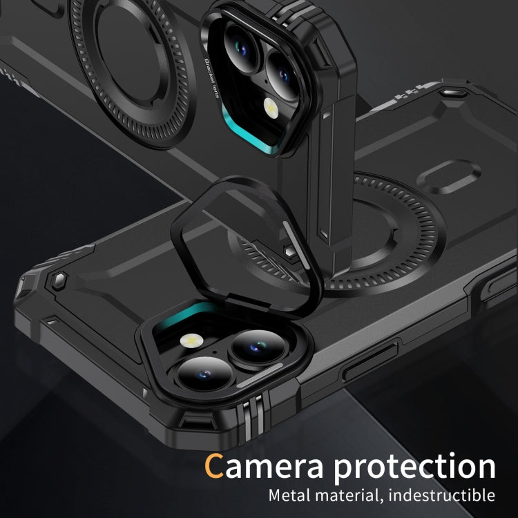 For iPhone 16 Plus Lens Holder MagSafe Phone Case