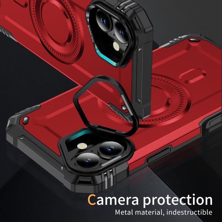 For iPhone 16 Plus Lens Holder MagSafe Phone Case