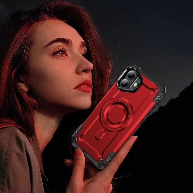 For iPhone 16 Plus Lens Holder MagSafe Phone Case