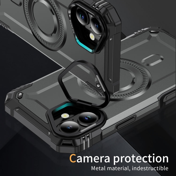 For iPhone 16 Plus Lens Holder MagSafe Phone Case