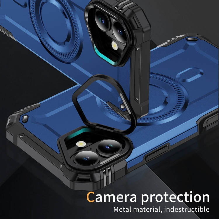 For iPhone 16 Plus Lens Holder MagSafe Phone Case