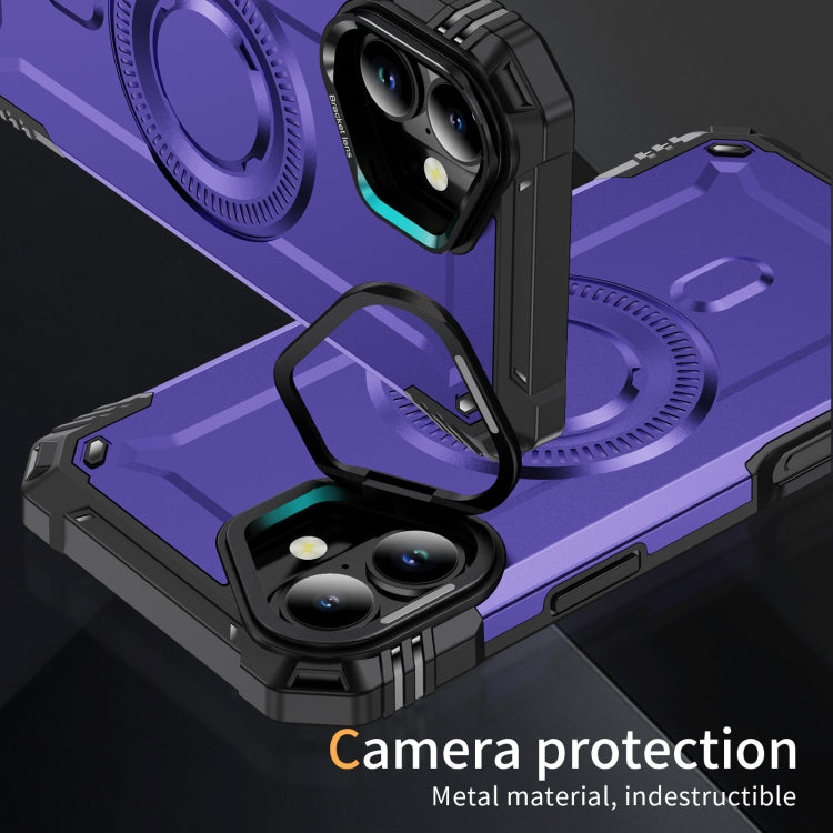 For iPhone 16 Plus Lens Holder MagSafe Phone Case