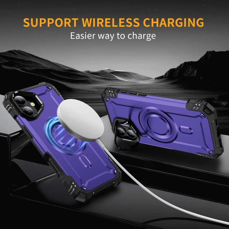 For iPhone 16 Plus Lens Holder MagSafe Phone Case