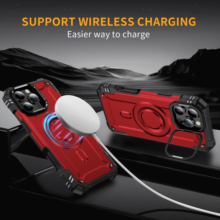 For iPhone 16 Pro Lens Holder MagSafe Phone Case