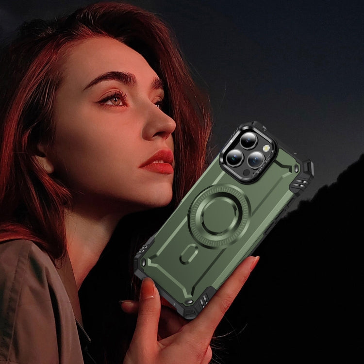 For iPhone 16 Pro Lens Holder MagSafe Phone Case