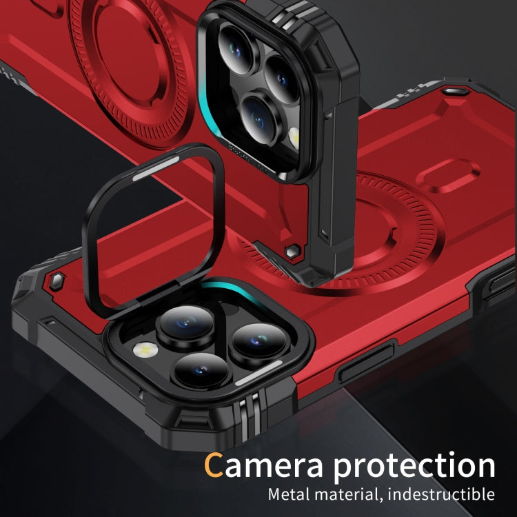 For iPhone 16 Pro Max Lens Holder MagSafe Phone Case