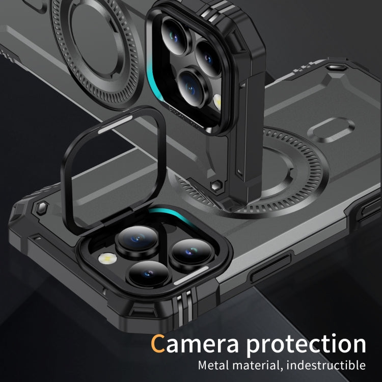 For iPhone 16 Pro Max Lens Holder MagSafe Phone Case