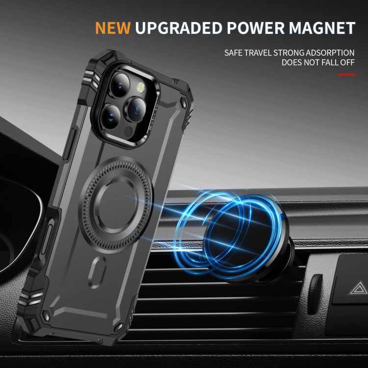 For iPhone 16 Pro Max Lens Holder MagSafe Phone Case