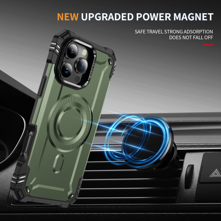 For iPhone 16 Pro Max Lens Holder MagSafe Phone Case