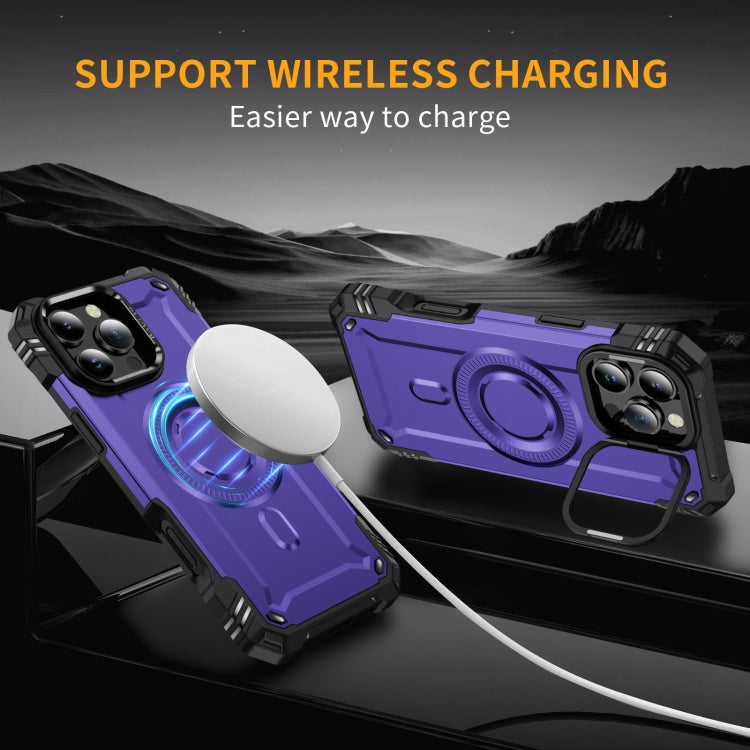 For iPhone 16 Pro Max Lens Holder MagSafe Phone Case