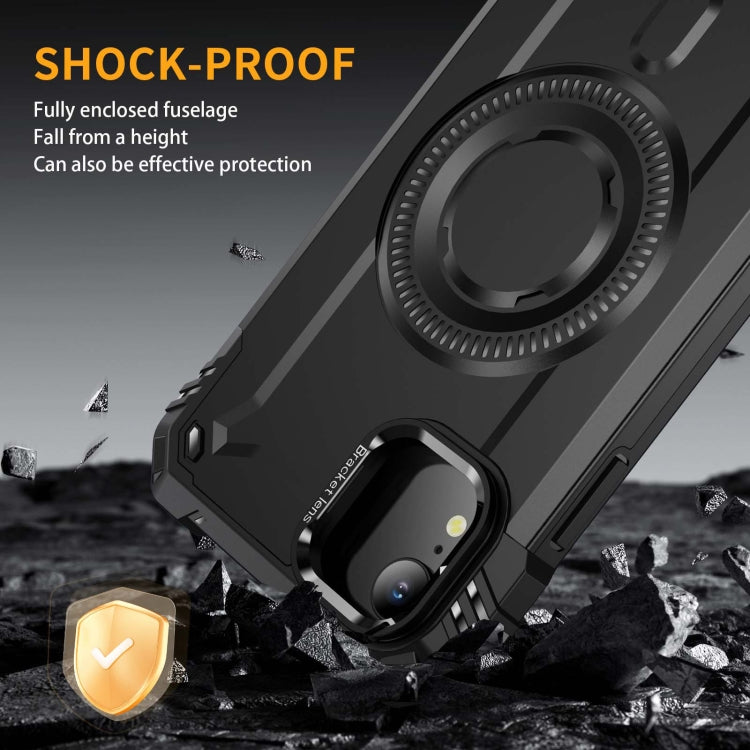 For iPhone XR Lens Holder MagSafe Phone Case
