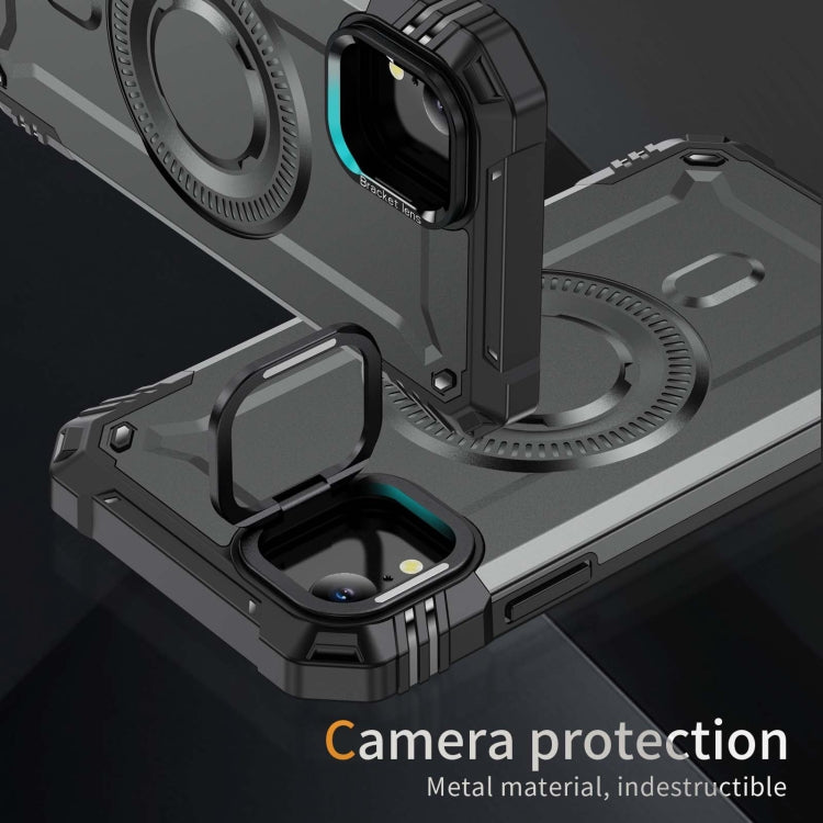For iPhone XR Lens Holder MagSafe Phone Case