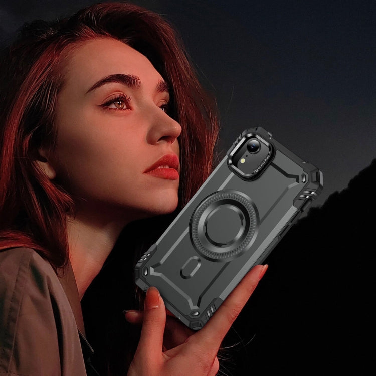 For iPhone XR Lens Holder MagSafe Phone Case