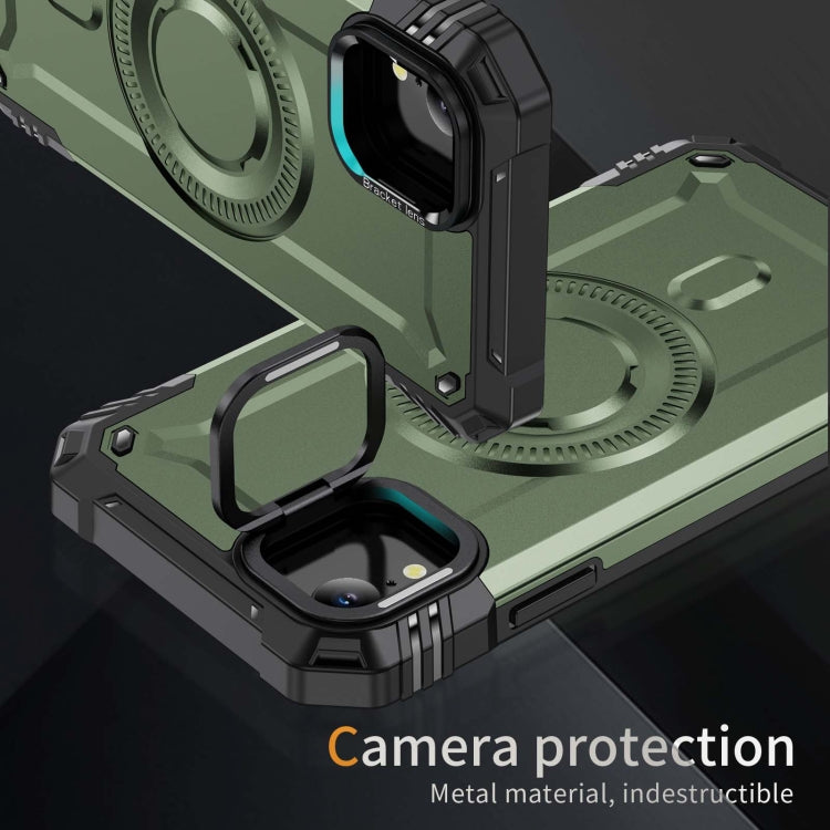 For iPhone XR Lens Holder MagSafe Phone Case