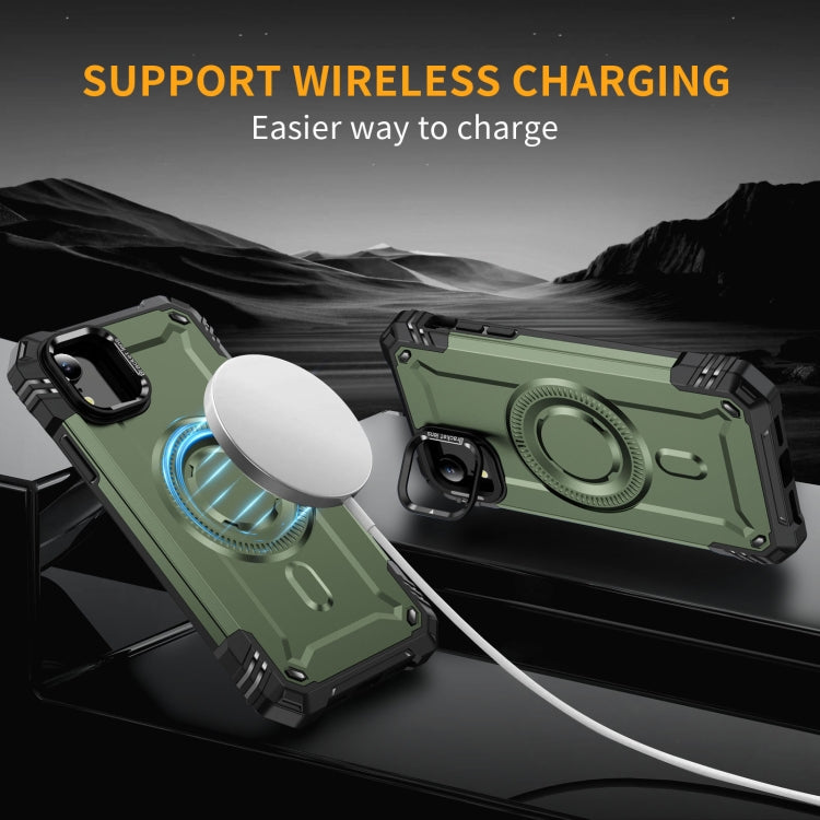 For iPhone XR Lens Holder MagSafe Phone Case