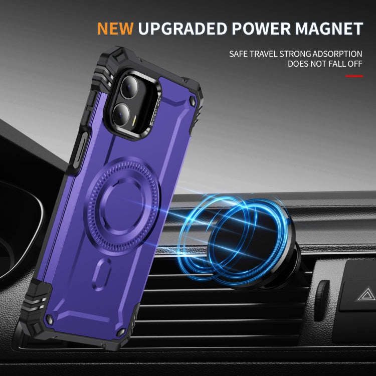 For Motorola Moto G 5G 2023 Lens Holder MagSafe Phone Case