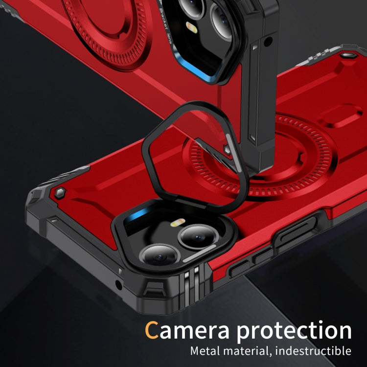For Motorola Moto G 5G 2024 Lens Holder MagSafe Phone Case
