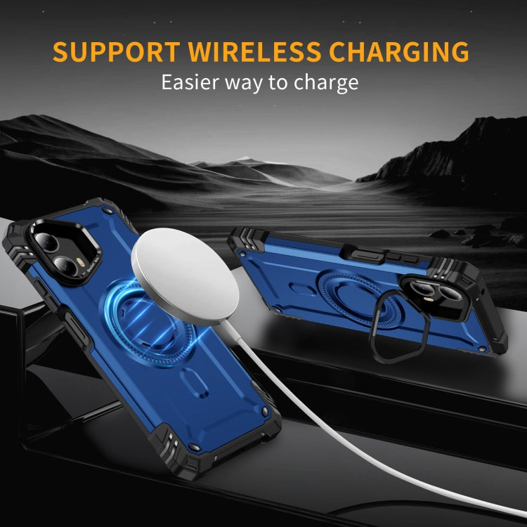 For Motorola Moto G 5G 2024 Lens Holder MagSafe Phone Case