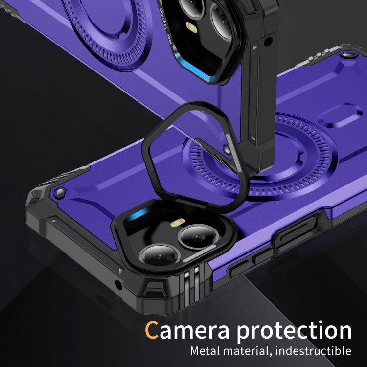 For Motorola Moto G 5G 2024 Lens Holder MagSafe Phone Case