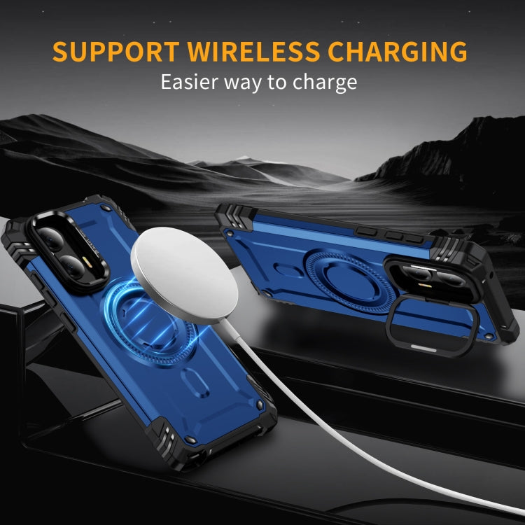 For Motorola Moto G Stylus 5G 2024 Lens Holder MagSafe Phone Case