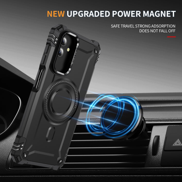 For Samsung Galaxy A04 Lens Holder MagSafe Phone Case
