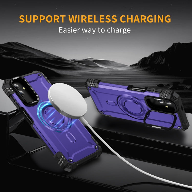 For Samsung Galaxy A04 Lens Holder MagSafe Phone Case