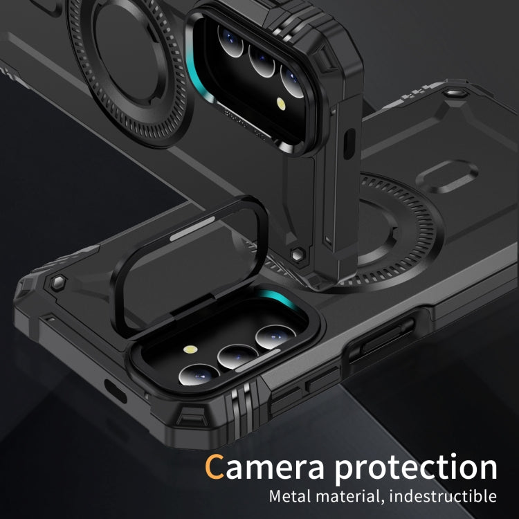 For Samsung Galaxy A04s Lens Holder MagSafe Phone Case