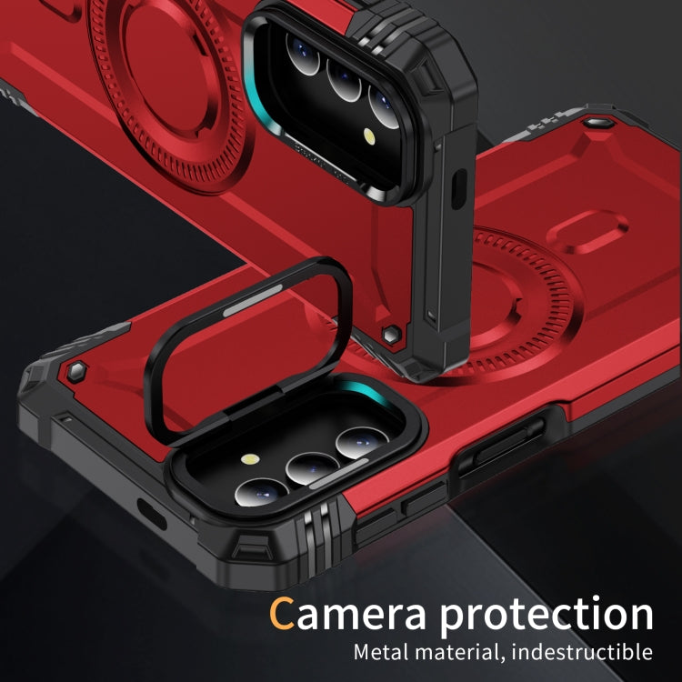 For Samsung Galaxy A04s Lens Holder MagSafe Phone Case