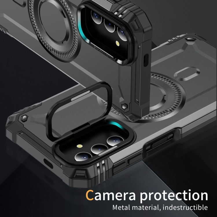 For Samsung Galaxy A04s Lens Holder MagSafe Phone Case