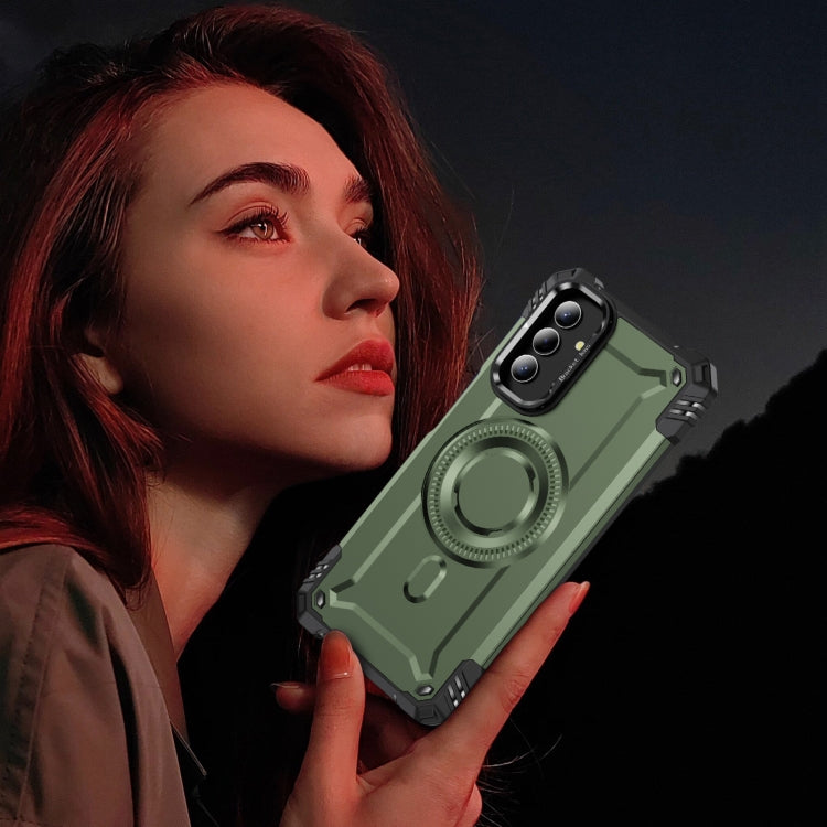 For Samsung Galaxy A04s Lens Holder MagSafe Phone Case