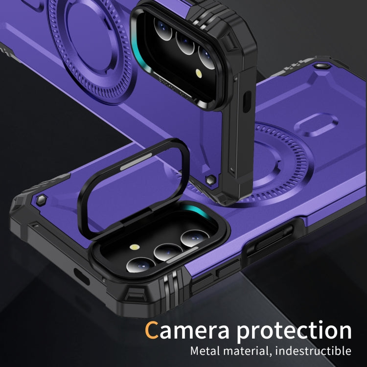 For Samsung Galaxy A04s Lens Holder MagSafe Phone Case