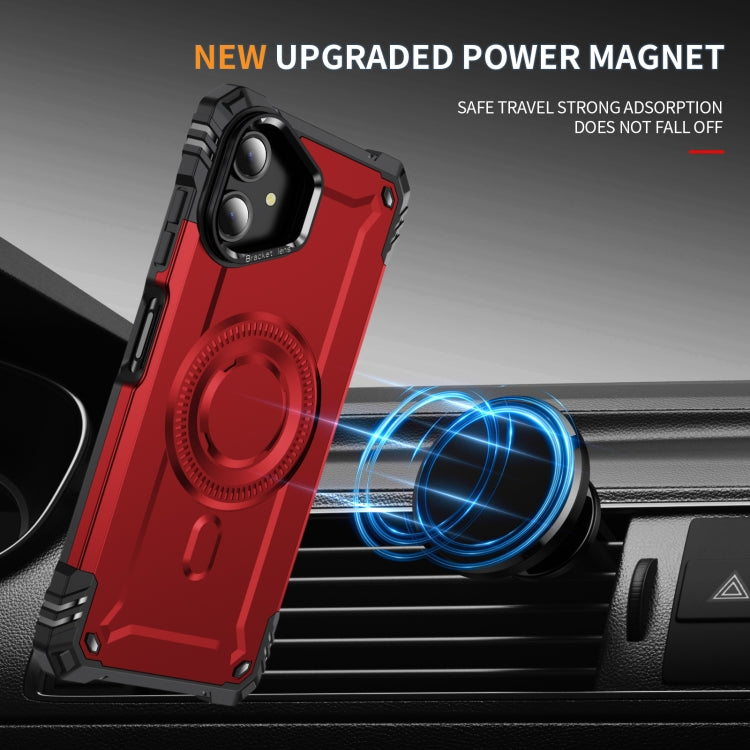 For Samsung Galaxy A06 Lens Holder MagSafe Phone Case