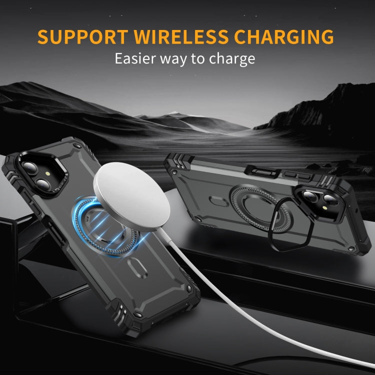 For Samsung Galaxy A06 Lens Holder MagSafe Phone Case