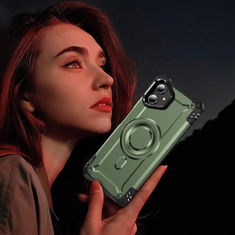 For Samsung Galaxy A06 Lens Holder MagSafe Phone Case