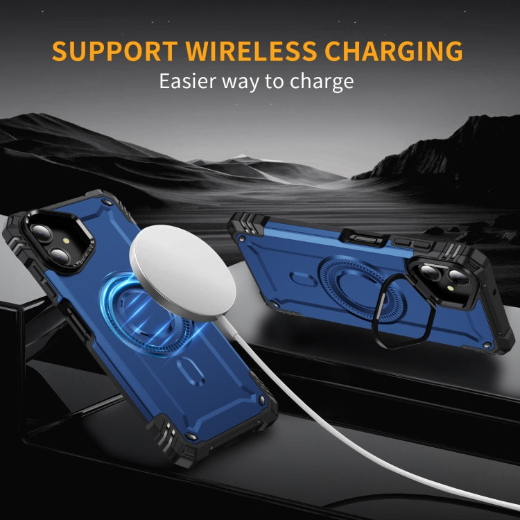For Samsung Galaxy A06 Lens Holder MagSafe Phone Case