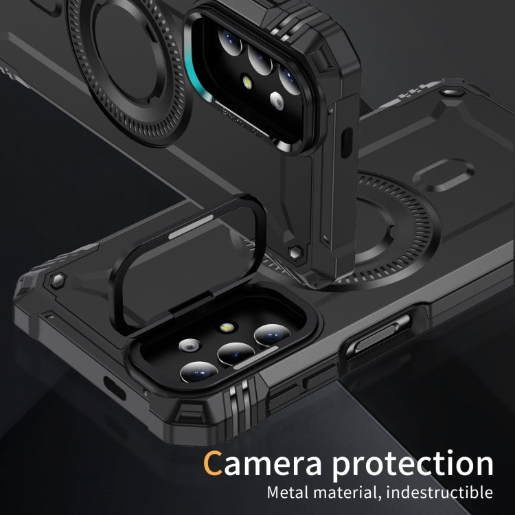 For Samsung Galaxy A13 5G Lens Holder MagSafe Phone Case