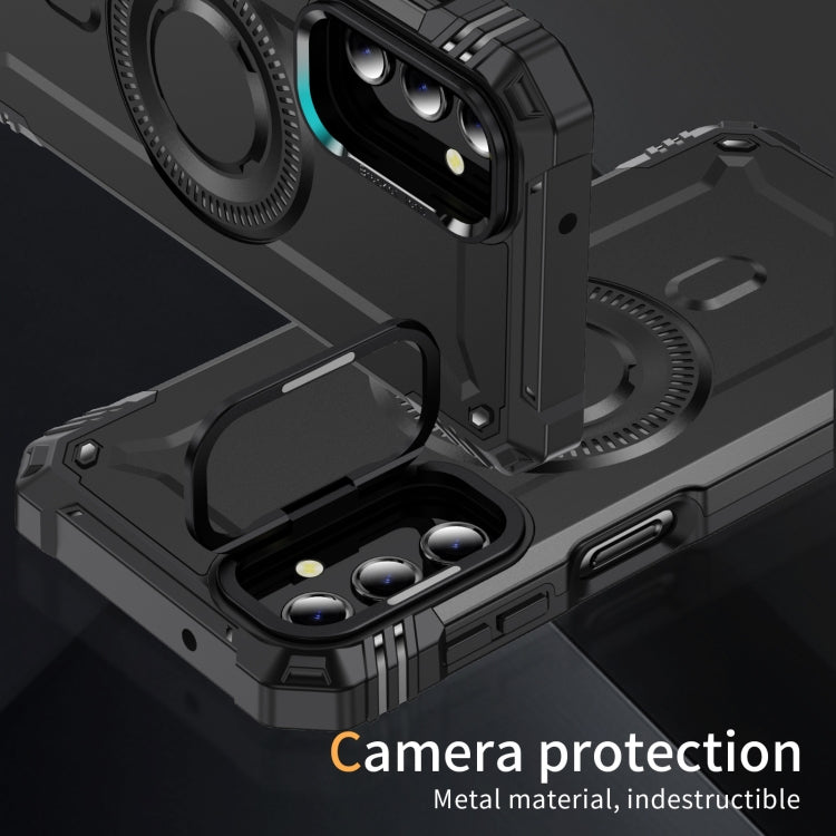 For Samsung Galaxy A14 5G / 4G Lens Holder MagSafe Phone Case