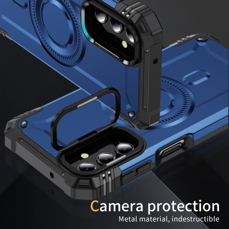 For Samsung Galaxy A14 5G / 4G Lens Holder MagSafe Phone Case