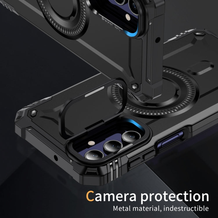 For Samsung Galaxy A15 Lens Holder MagSafe Phone Case