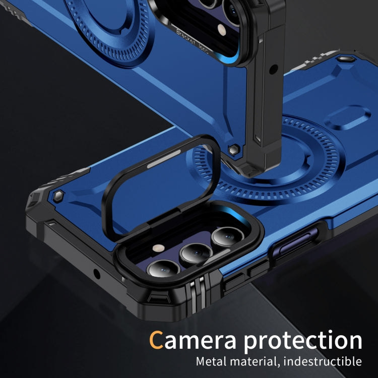 For Samsung Galaxy A15 Lens Holder MagSafe Phone Case