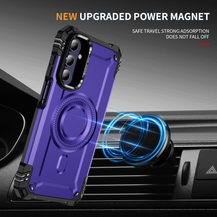 For Samsung Galaxy A15 Lens Holder MagSafe Phone Case