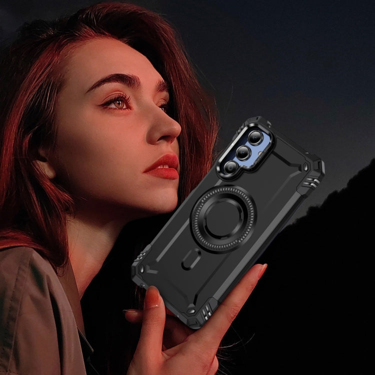 For Samsung Galaxy A16 5G Lens Holder MagSafe Phone Case