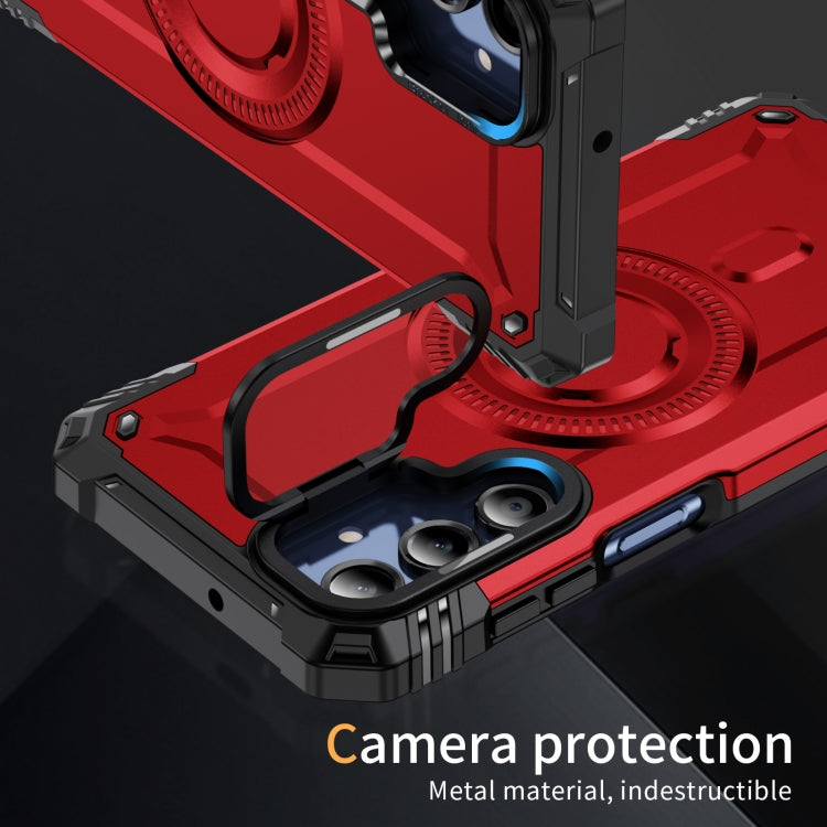 For Samsung Galaxy A16 5G Lens Holder MagSafe Phone Case