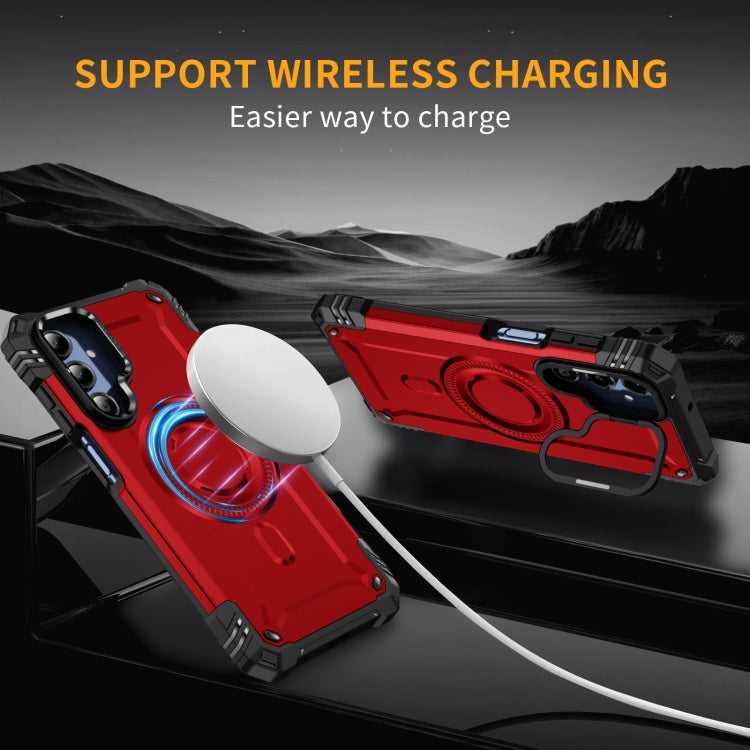 For Samsung Galaxy A16 5G Lens Holder MagSafe Phone Case