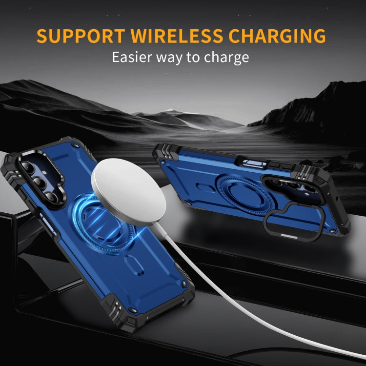 For Samsung Galaxy A16 5G Lens Holder MagSafe Phone Case