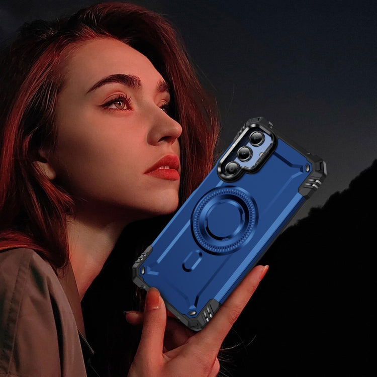 For Samsung Galaxy A16 5G Lens Holder MagSafe Phone Case