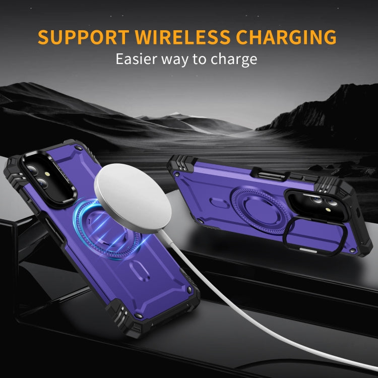 For Samsung Galaxy A23 Lens Holder MagSafe Phone Case