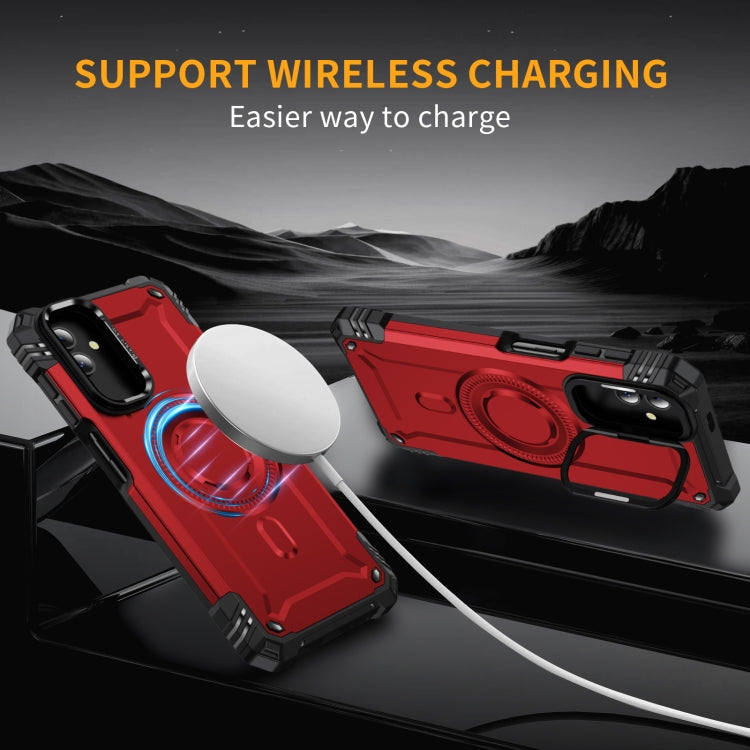 For Samsung Galaxy A32 Lens Holder MagSafe Phone Case